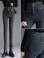 Женские джинсы с флисом и..