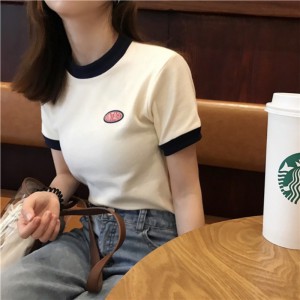 Женская футболка Корейски..