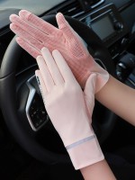 Легкие женские перчатки д..