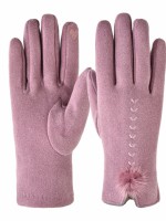 Зимние женские перчатки с..