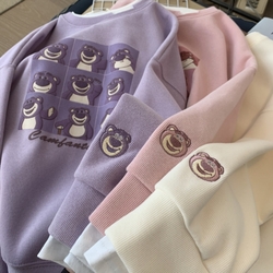 Женский свитер с контраст..