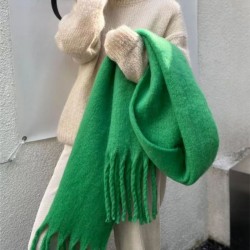 Женский теплый шарф с узо..