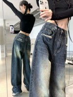 Женские джинсы высокой по..