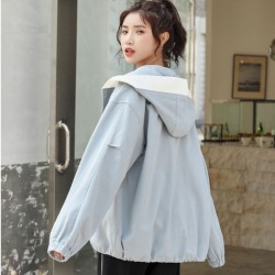 Женская куртка в стиле 工装..