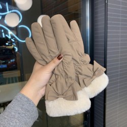 Женские зимние перчатки с..