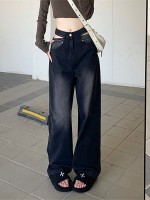 Женские джинсы с высокой ..