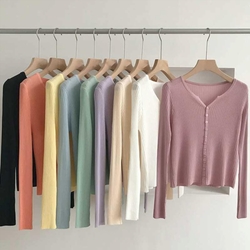 Женский тонкий кардиган -..